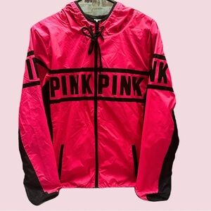 PINK Victoria's Secret Black Garment Jacket XS Limited Edition